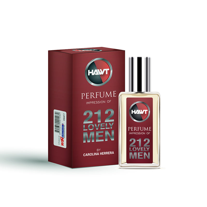 HAWT PERFUME 212 LOVELY MEN - 15 ml (WIN BACHAT)