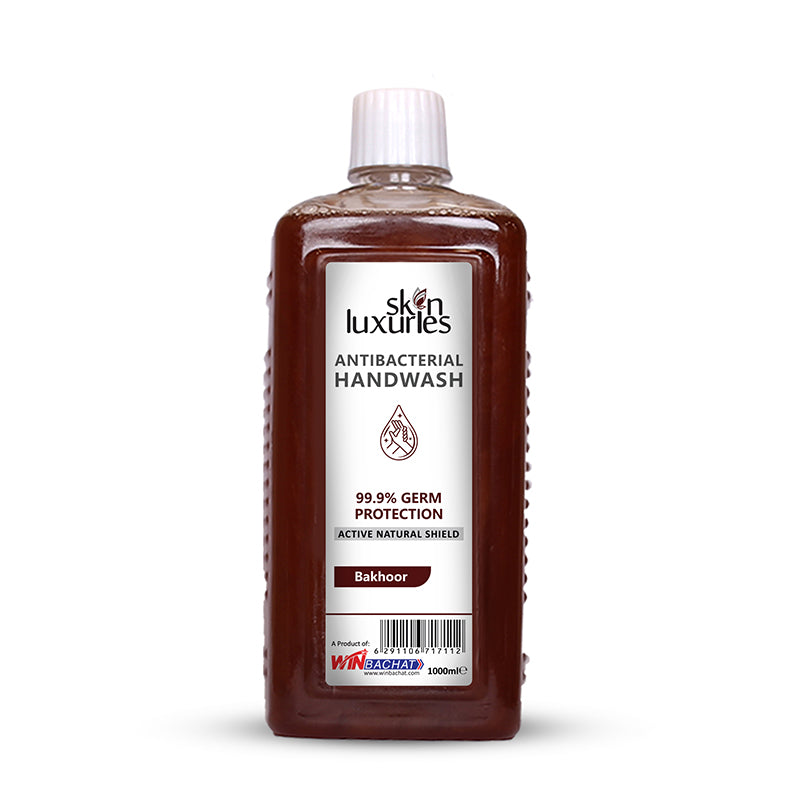 SKIN LUXURIES BAKHOOR LIQUID HAND WASH - 1000ml (WIN BACHAT)
