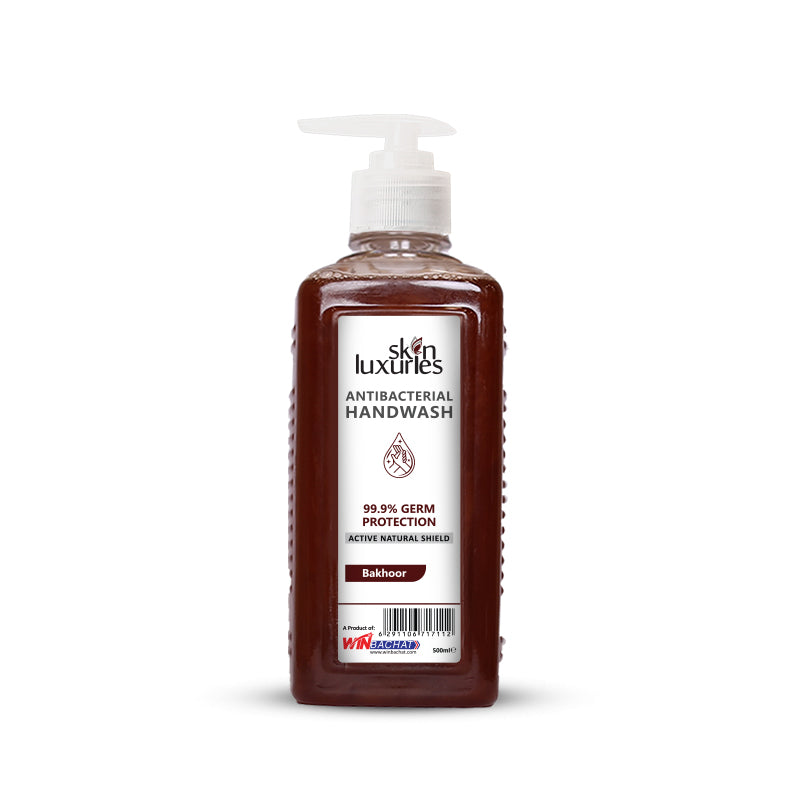 SKIN LUXURIES BAKHOOR LIQUID HAND WASH - 500ml (WIN BACHAT)