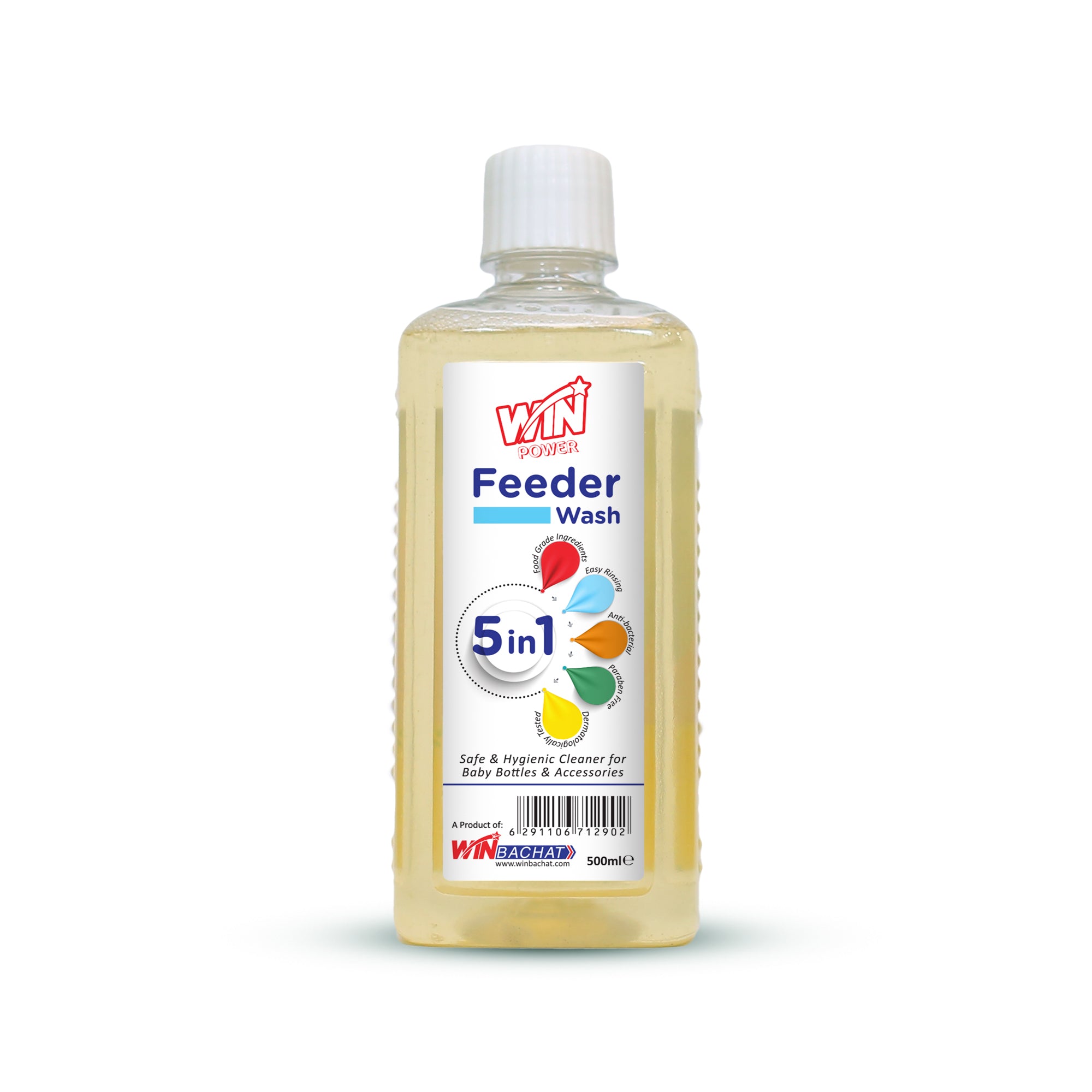 WIN POWER BABY FEEDER WASH LIKE PIGEON - 500 ml (WIN BACHAT)