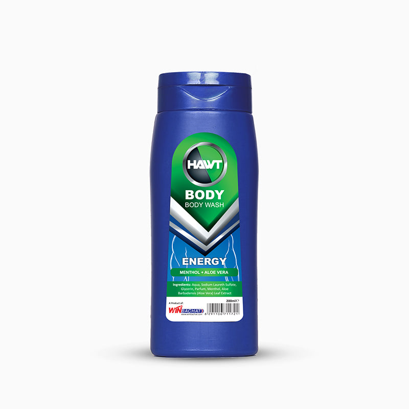HAWT BODY WASH MEN ENERGY - 200ml (WIN BACHAT)