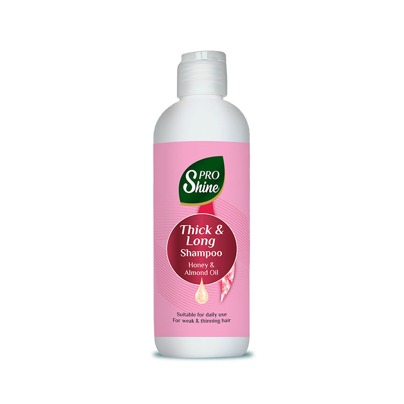 PRO SHINE THICK & LONG SHAMPOO - 250ml (WIN BACHAT)