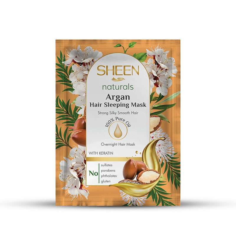 SHEEN NATURALS HAIR SLEEPING MASK ARGAN - 30gm (WIN BACHAT)