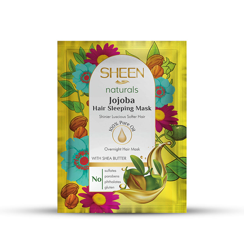 SHEEN NATURALS HAIR SLEEPING MASK JOJOBA - 30gm (WIN BACHAT)
