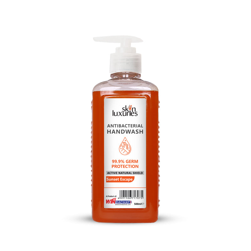 SKIN LUXURIES SUNSET ESCAPE LIQUID HAND WASH - 500ml (WIN BACHAT)