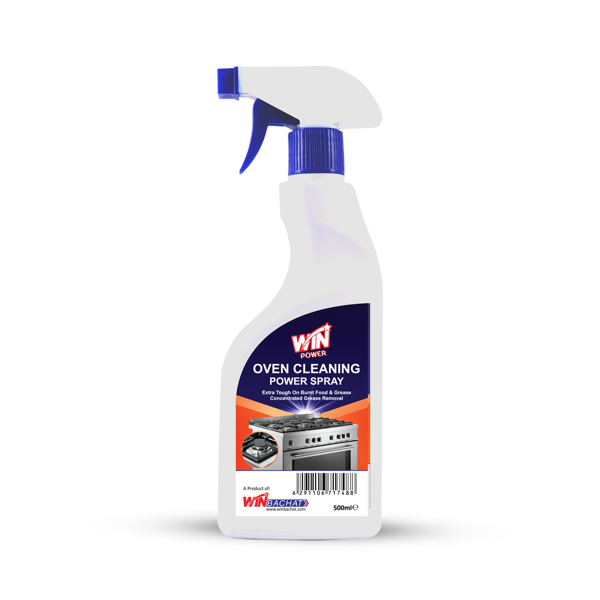 WIN POWER OVEN CLEANER SPRAY - 500ml (WIN BACHAT)