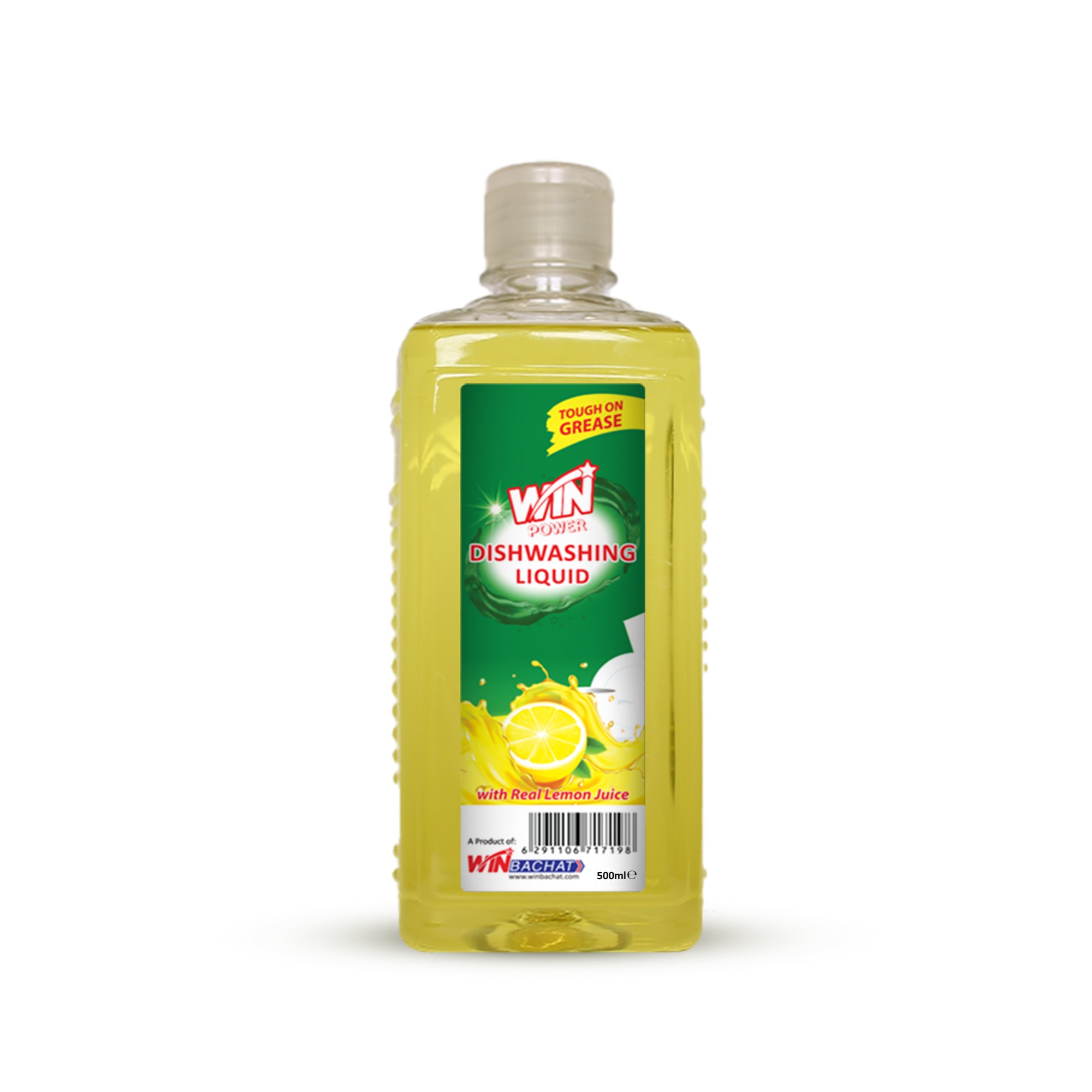 WIN POWER DISH WASHING LIQUID - 500ml (WIN BACHAT)