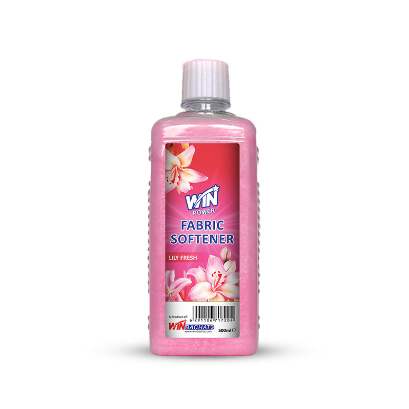 WIN POWER FABRIC SOFTENER LILY FRESH - 500ml (WIN BACHAT)