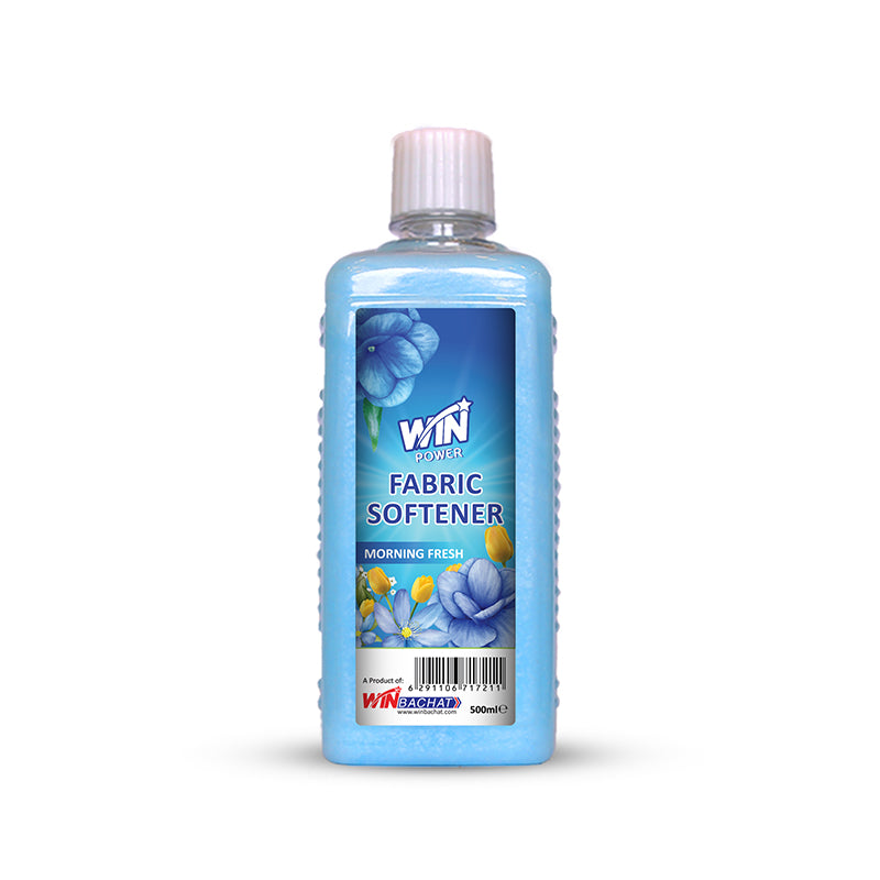 WIN POWER FABRIC SOFTENER MORNING FRESH - 500ml (WIN BACHAT)