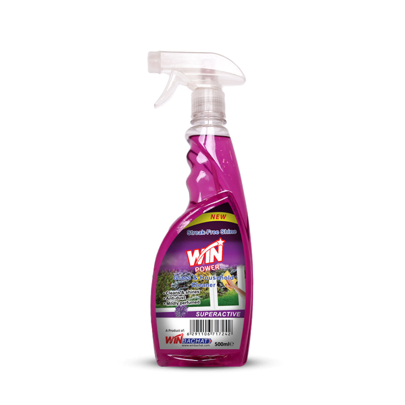 WIN POWER GLASS CLEANER LAVENDER - 500ml (WIN BACHAT)