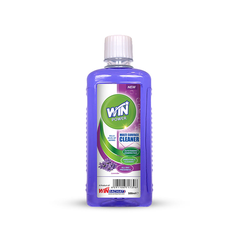 WIN POWER MULTI-PURPOSE CLEANER LAVENDER - 500ml (WIN BACHAT)