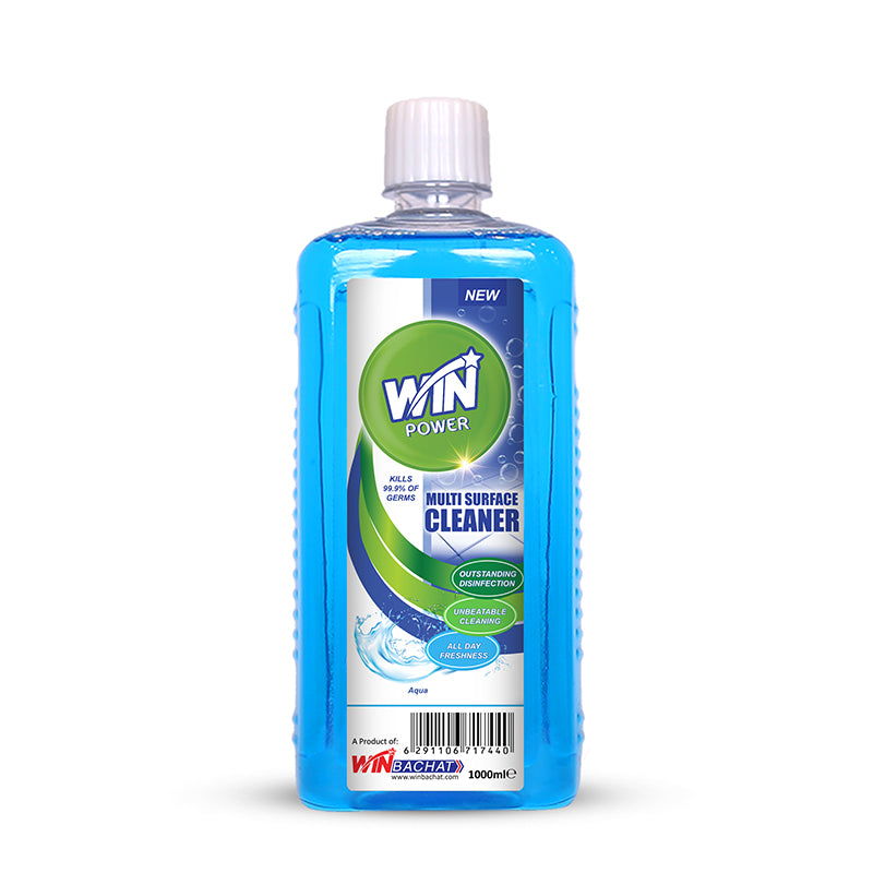WIN POWER MULTI-PURPOSE CLEANER AQUA - 1000ml (WIN BACHAT)