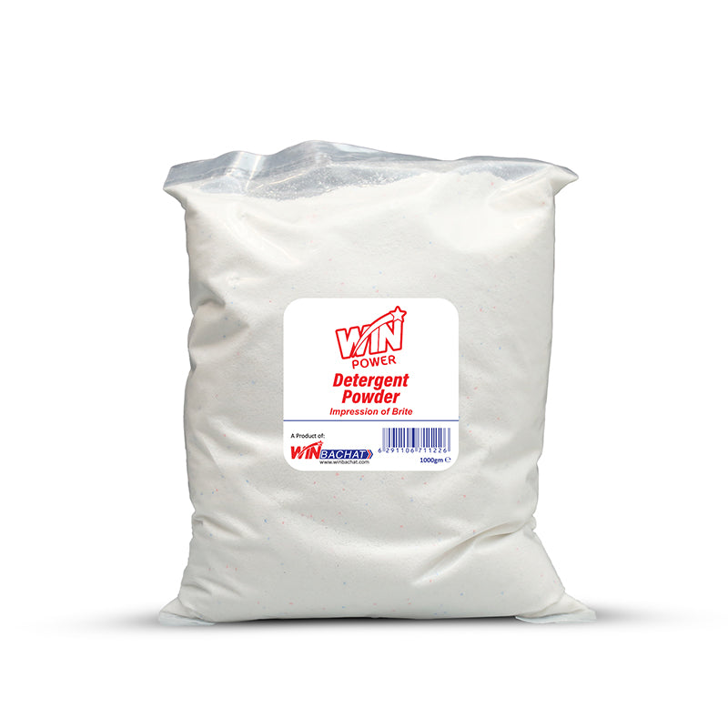 WIN POWER BRITE DETERGENT - 1kg (WIN BACHAT)