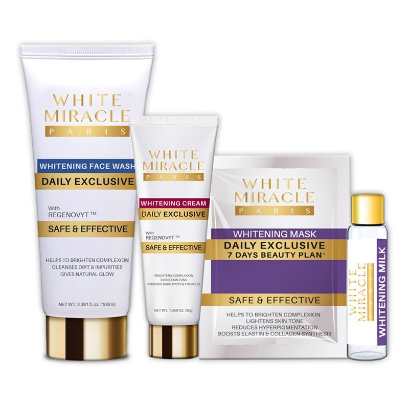 Achieve Radiant Skin in Just 7 Days with White Miracle Whitening Kit - Stancos World