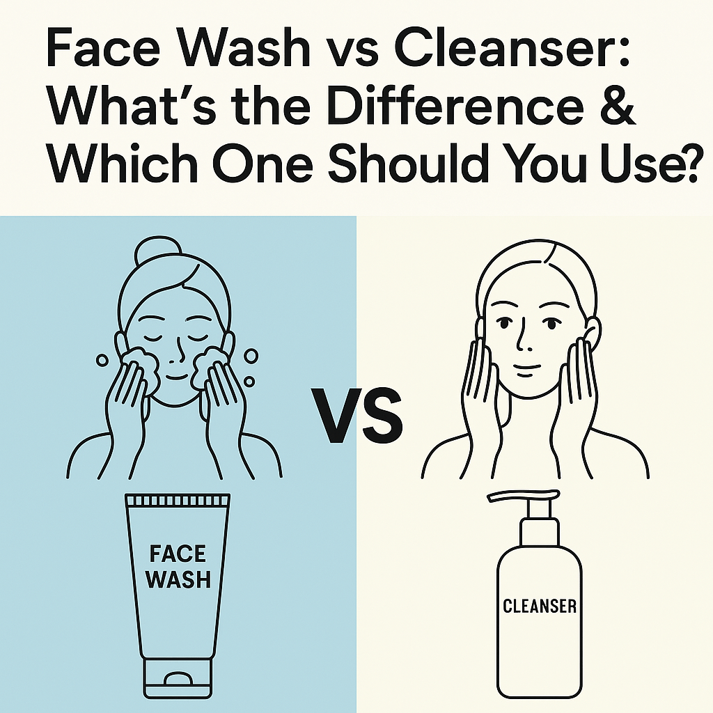 Face Wash vs Cleanser: What’s the Difference & Which One Should You Use? - Stancos
