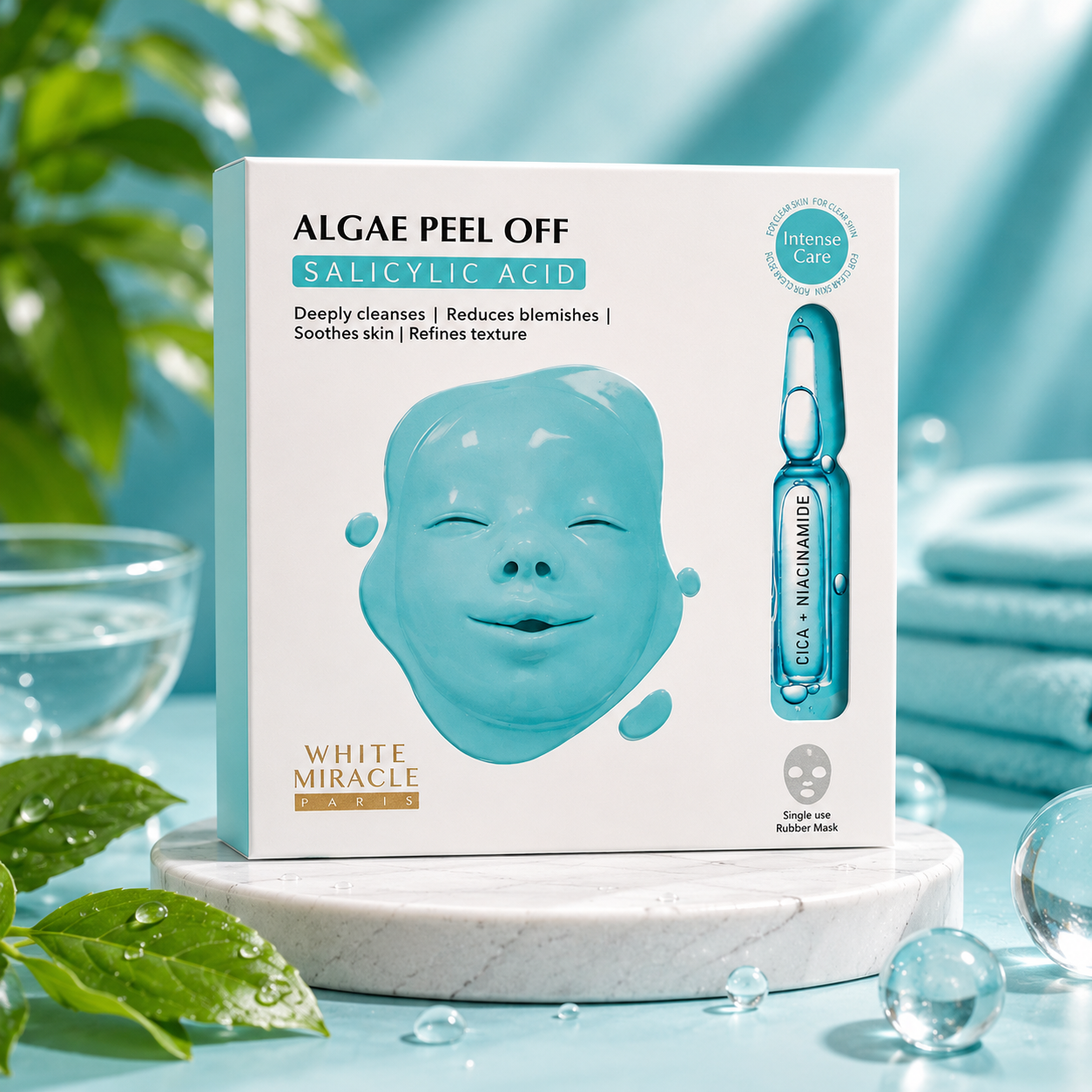 White Miracle Algae Peel Off Mask – Salicylic Acid