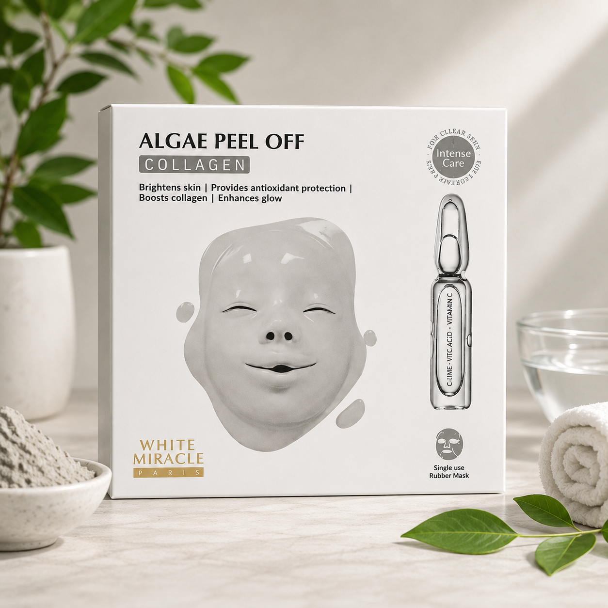 White Miracle Algae Peel Off Mask - Collagen
