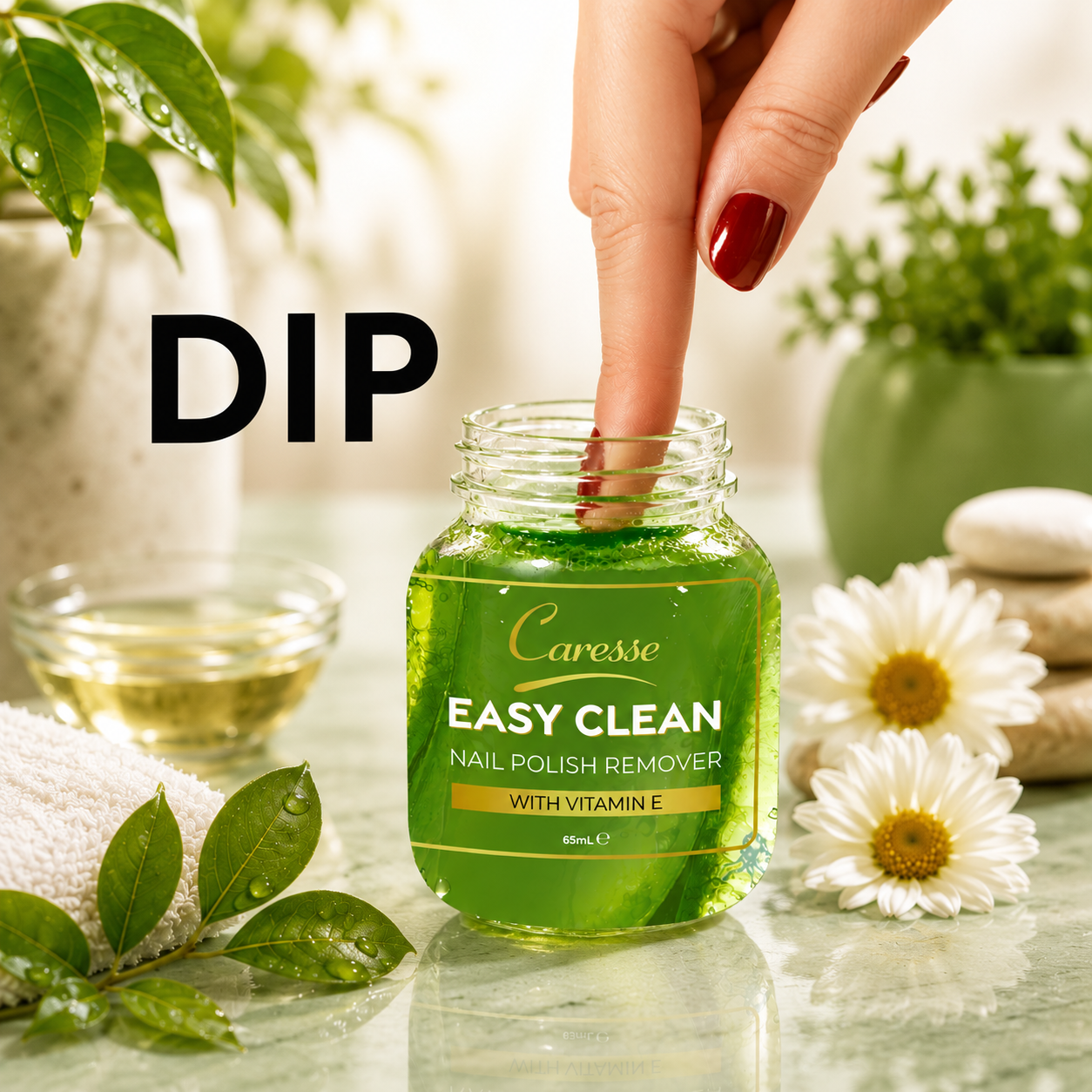 Easy Clean Nail Polish Remover Aloe Vera