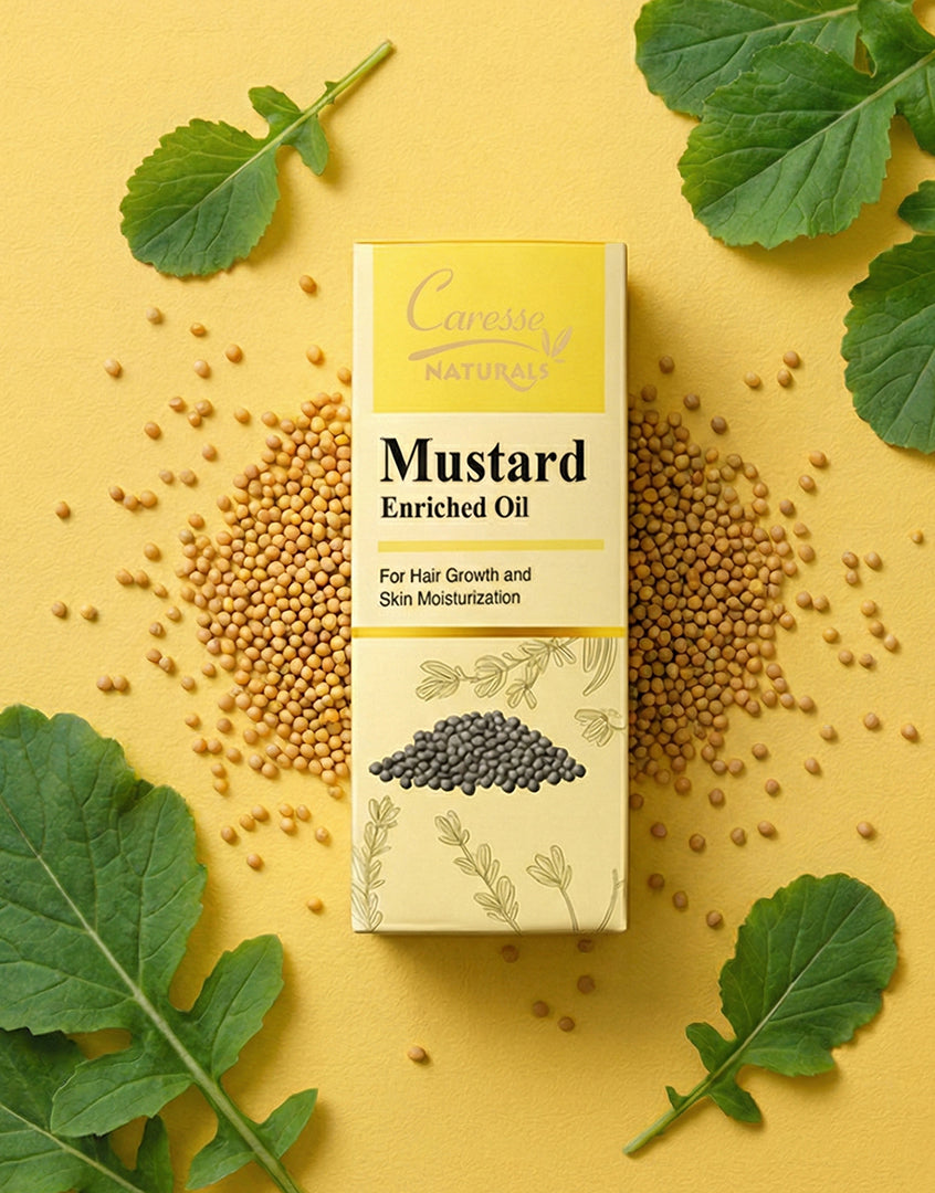 Caresse Mustard Enriched Oil - 30 ml