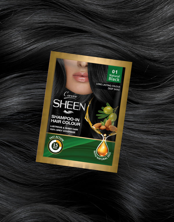 Shampoo-In Hair Colour - Natural Black 01