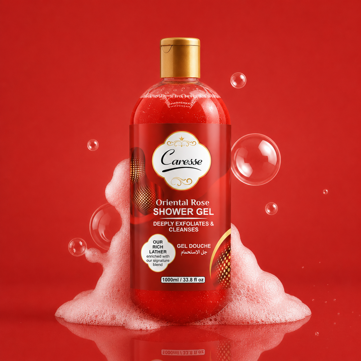 Caresse Oriental Rose Shower Gel - 1000 ML
