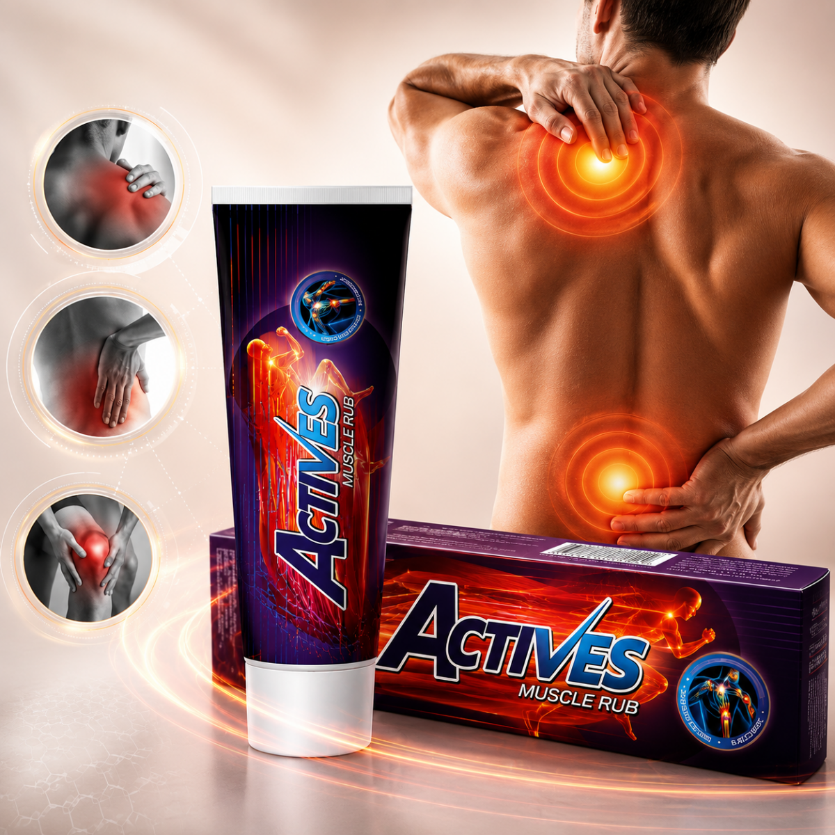 Best Actives Menthol Muscle Rub Online In Pakistan - Caresse