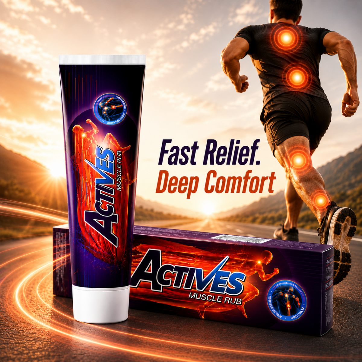 Best Actives Menthol Muscle Rub Online In Pakistan - Caresse