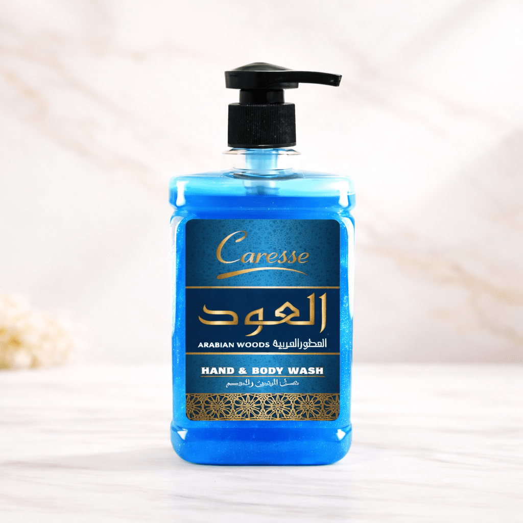 Best Al Oud Arabian Woods Hand & Body Wash Online In Pakistan - Caresse