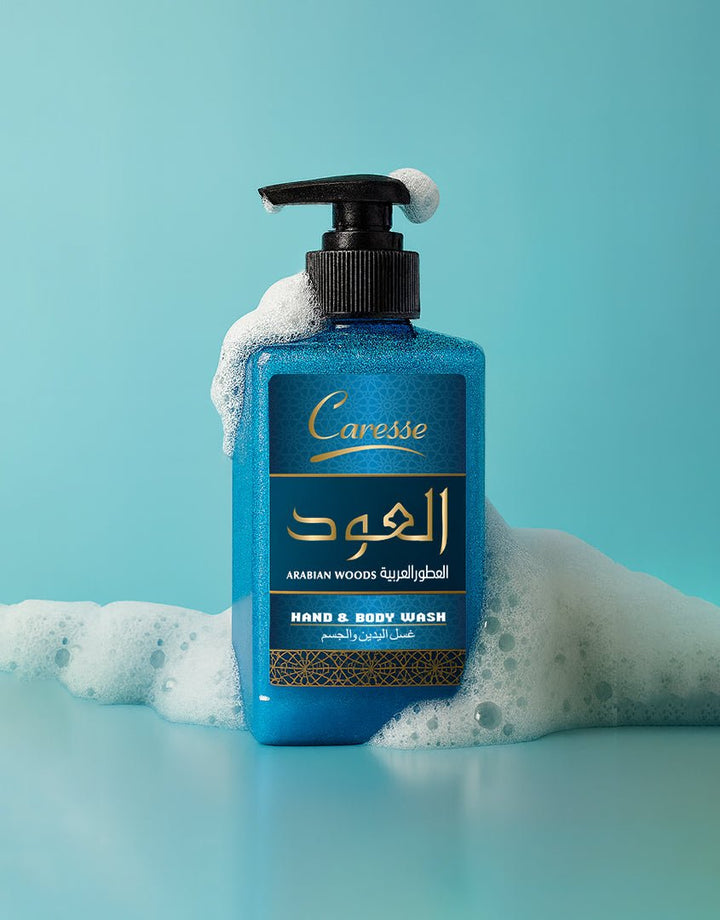 Best Al Oud Arabian Woods Hand & Body Wash Online In Pakistan - Caresse