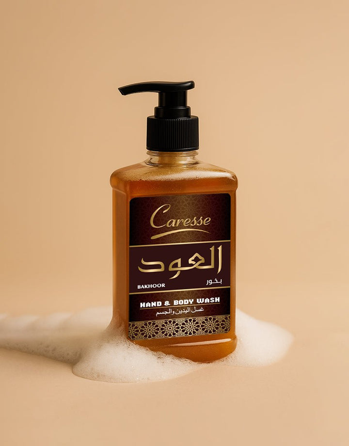 Best Al Oud Bakhoor Hand & Body Wash Online In Pakistan - Caresse