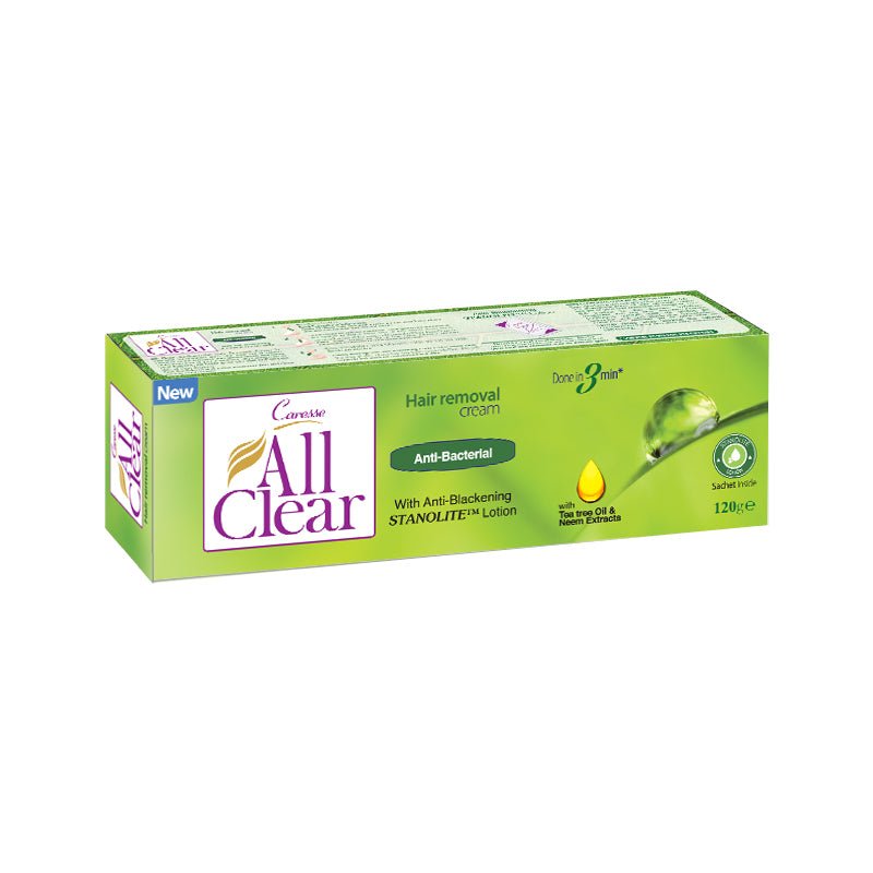 Best All Clear Anti-Bacterial Hair Removal Cream Online In Pakistan - Hair Removal Cream
