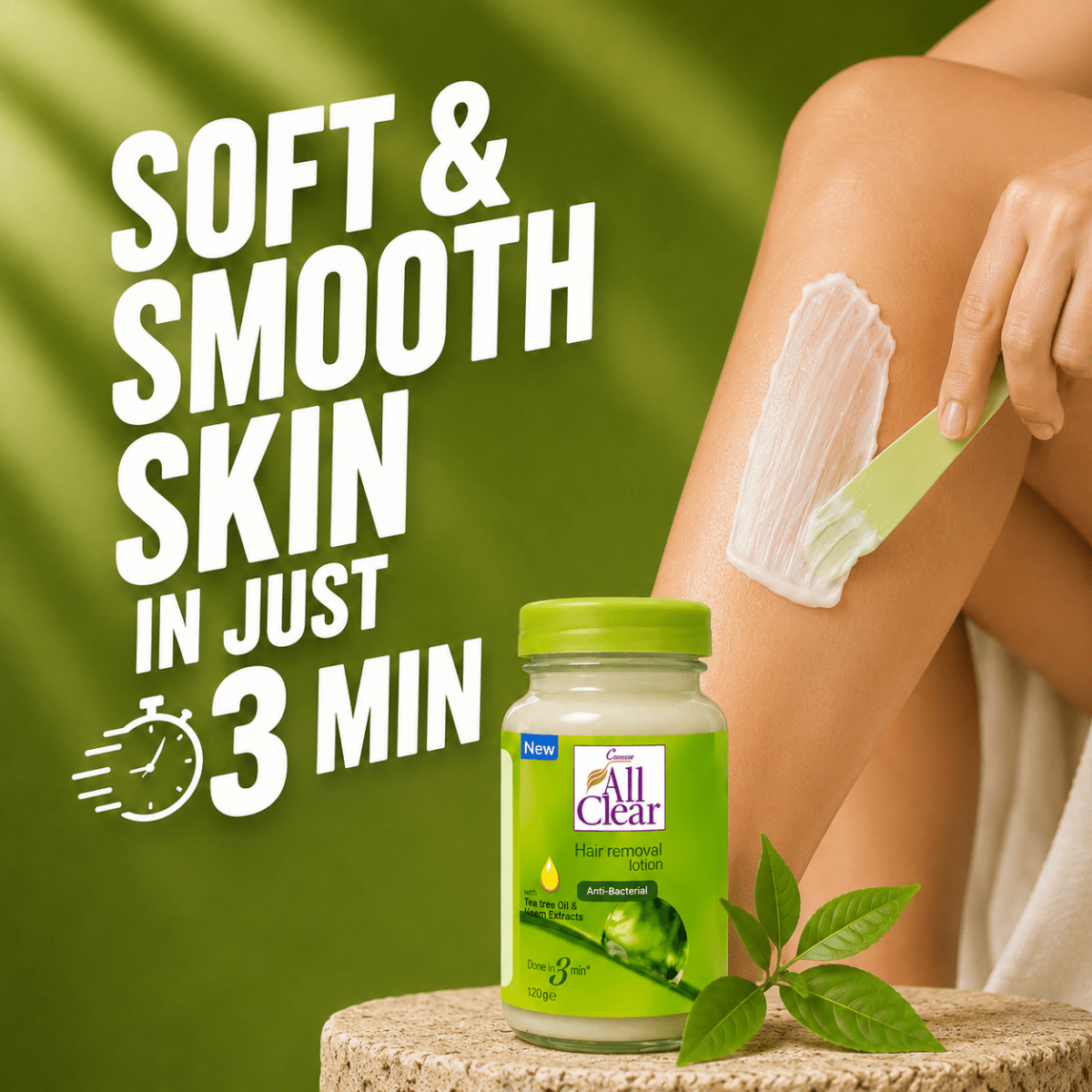 Best Anti-bacterial Hair Removal Lotion Online In Pakistan - All Clear