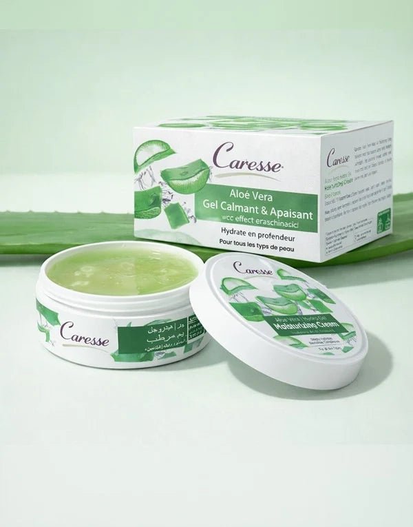 Best Caresse Aloe Vera Moisturizing Gel Cream - 125 gm Online In Pakistan - Caresse