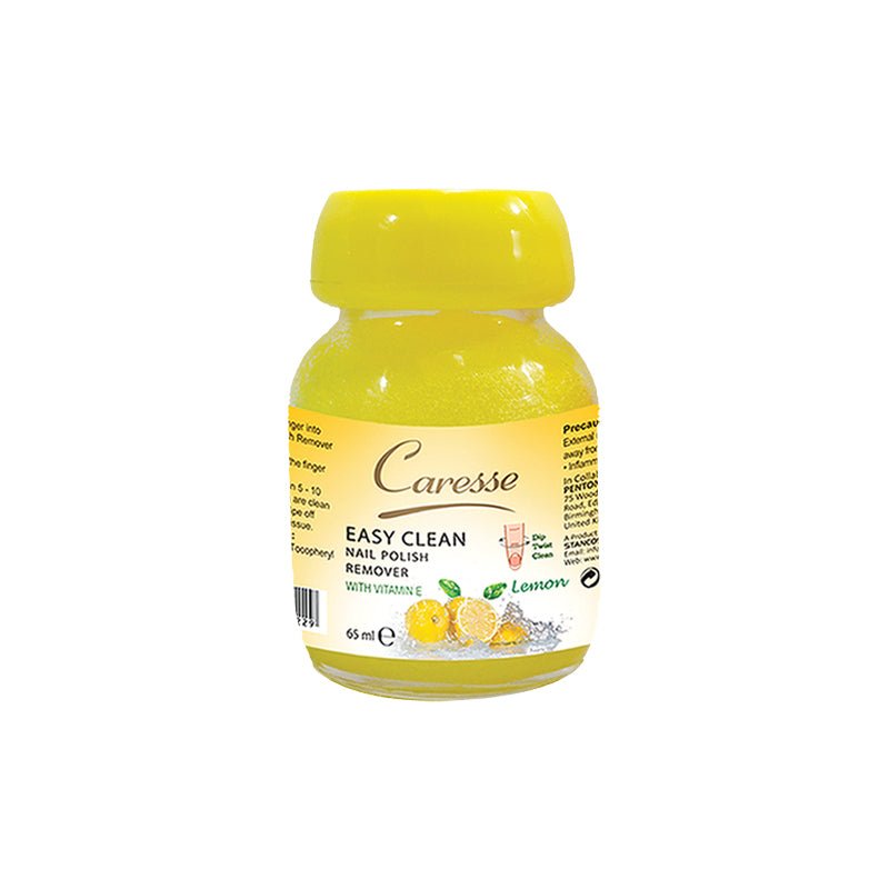 Best CARESSE EASY CLEAN NAIL POLISH REMOVER (LEMON) Online In Pakistan - Nail Polish Remover
