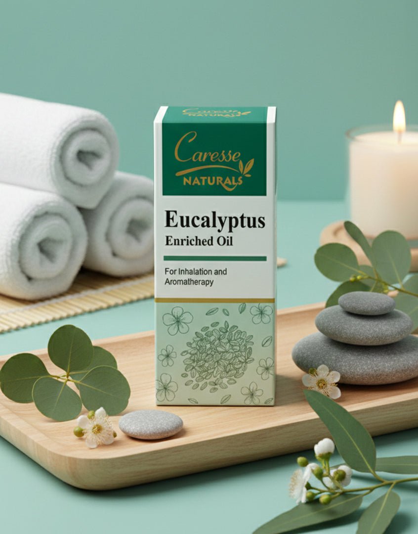 Best Caresse Eucalyptus Enriched Oil - 30 ml Online In Pakistan - Caresse