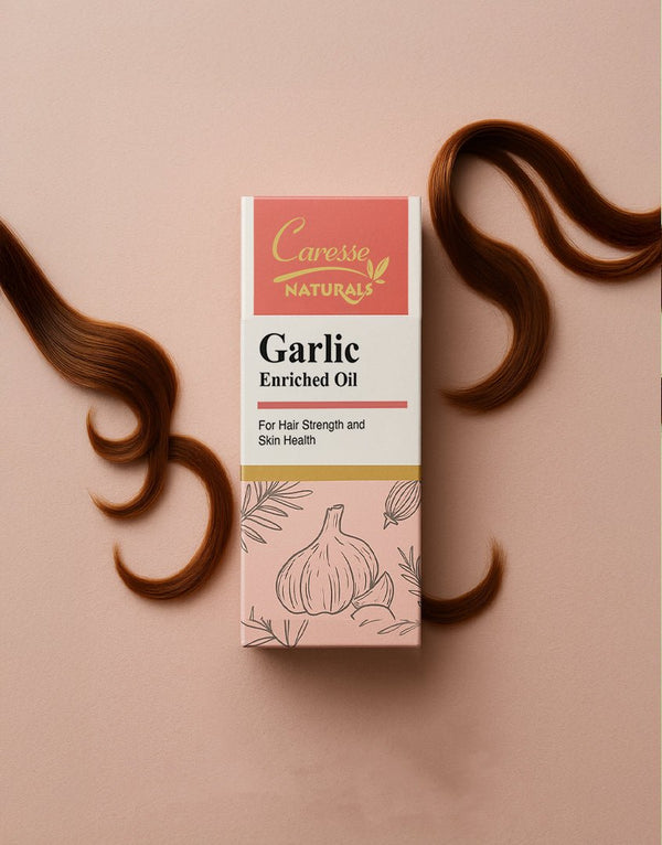 Best Caresse Garlic Enriched Oil - 30 ml Online In Pakistan - Caresse