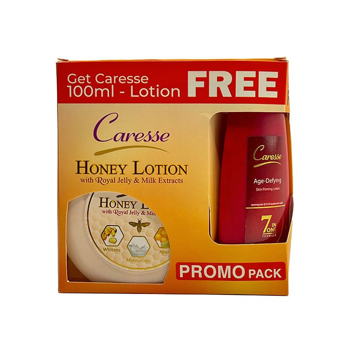 Best Caresse Honey Lotion 320 ML along with 100 ML Free Lotion Online In Pakistan - Caresse
