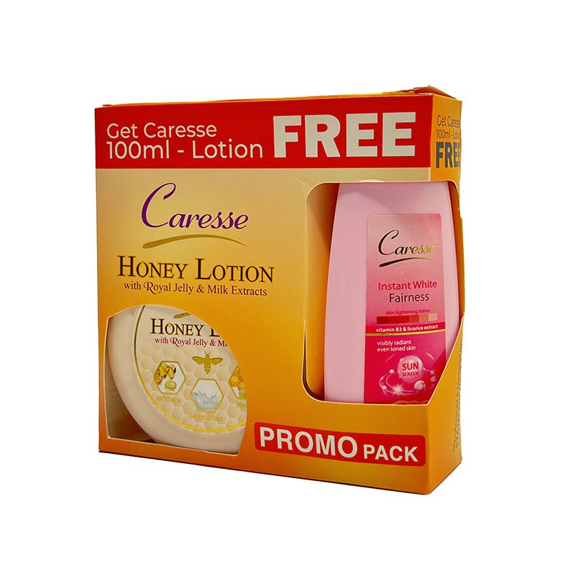 Best Caresse Honey Lotion 320 ML along with 100 ML Free Lotion Online In Pakistan - Caresse