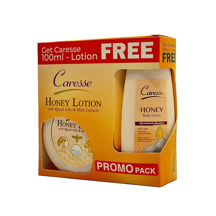 Best Caresse Honey Lotion 320 ML along with 100 ML Free Lotion Online In Pakistan - Caresse