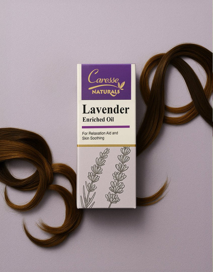 Best Caresse Lavender Enriched Oil - 30 ml Online In Pakistan - Caresse