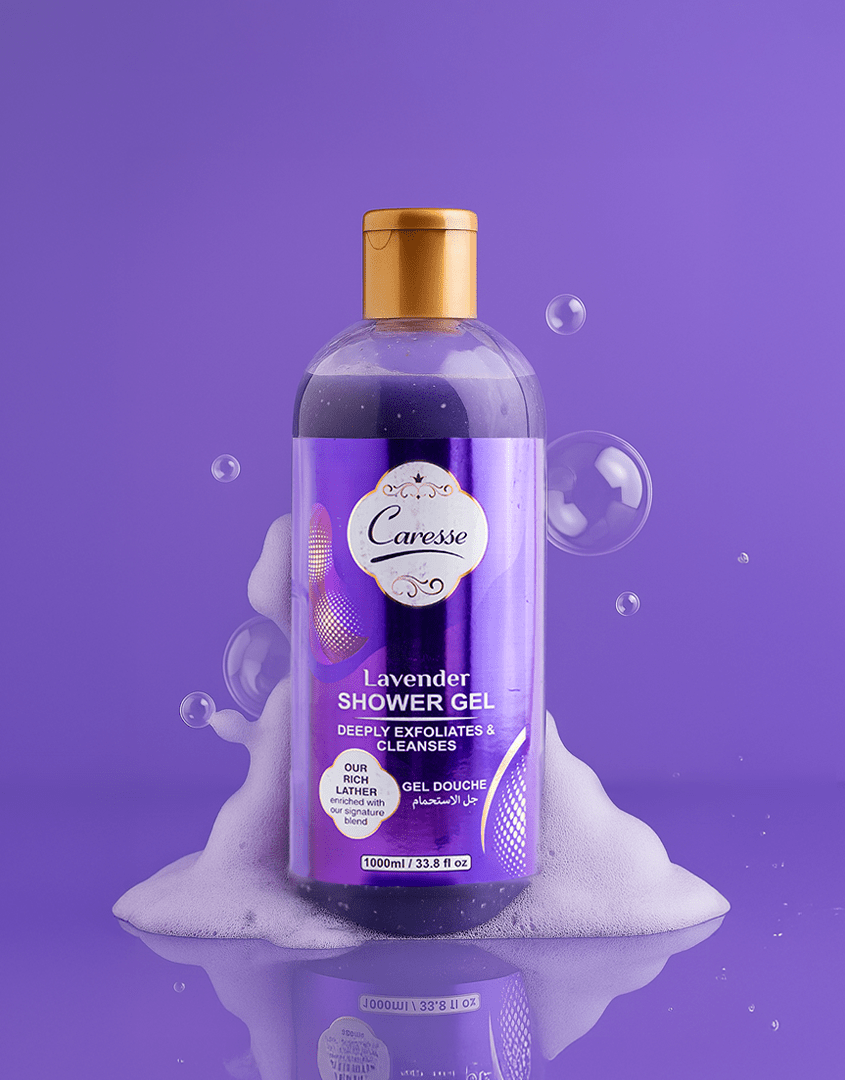 Best Caresse Lavender Shower Gel - 1000 ML Online In Pakistan - Caresse