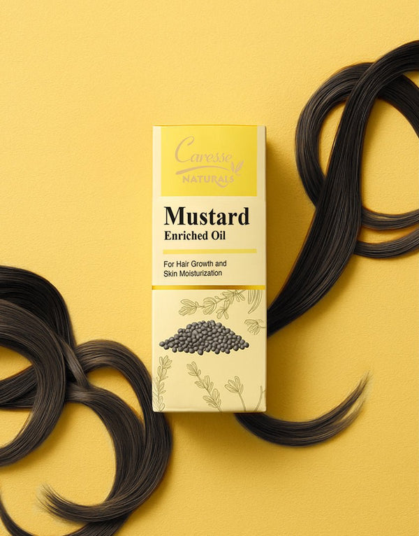 Best Caresse Mustard Enriched Oil - 30 ml Online In Pakistan - Caresse