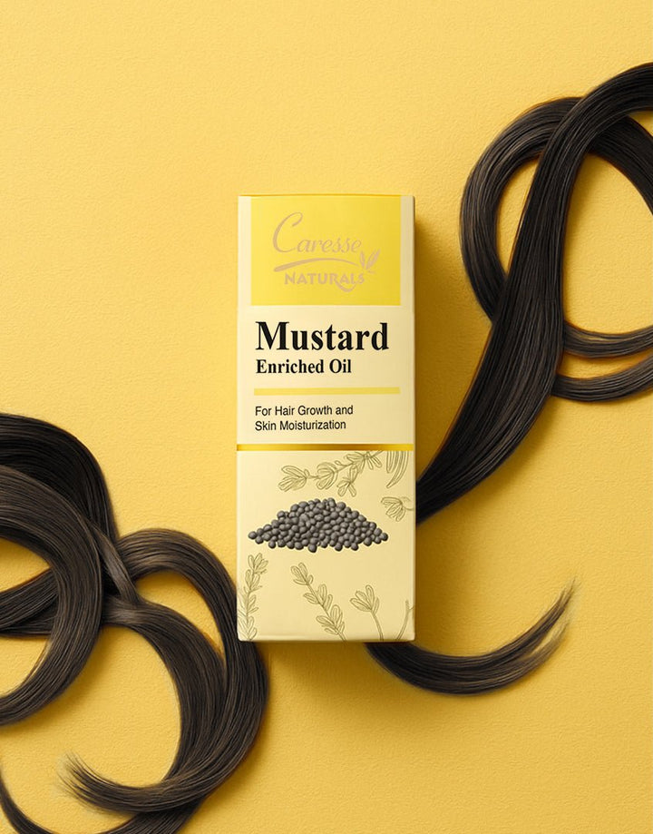 Best Caresse Mustard Enriched Oil - 30 ml Online In Pakistan - Caresse