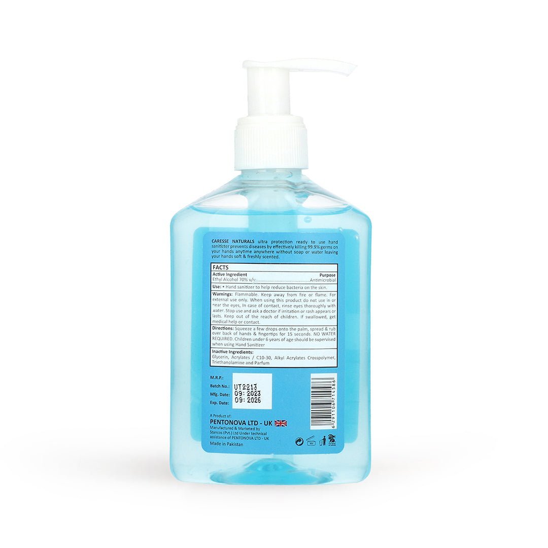 Best CARESSE NATURAL HAND SANITIZER SOOTHING FRESH - 250ML Online In Pakistan - Stancos (Private) Limited