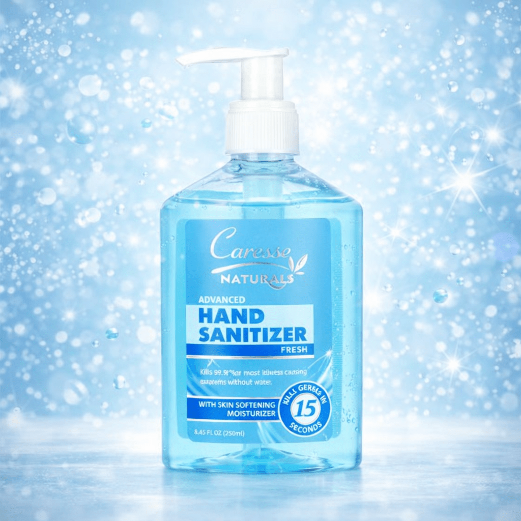 Best CARESSE NATURAL HAND SANITIZER SOOTHING FRESH - 250ML Online In Pakistan - Stancos (Private) Limited