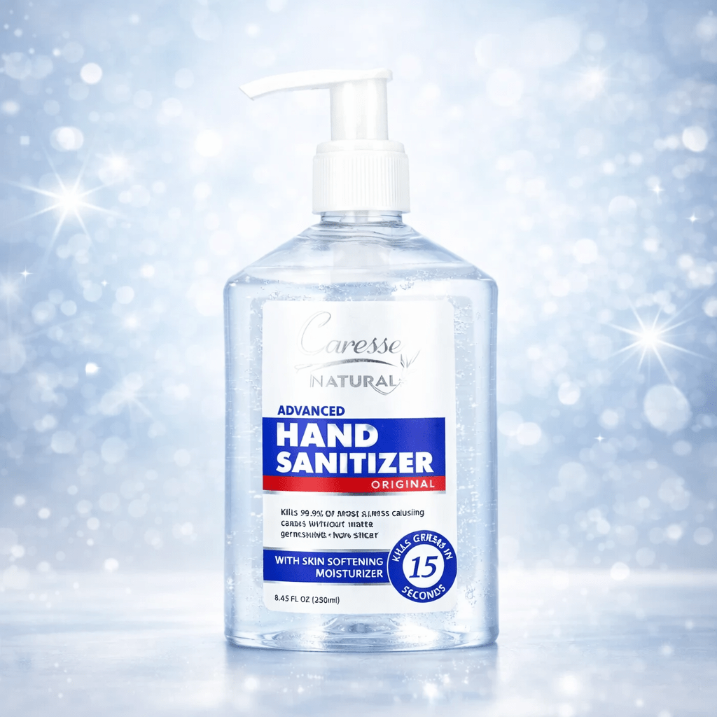 Best CARESSE NATURAL HAND SANITIZER SOOTHING ORIGINAL - 250ML Online In Pakistan - Stancos (Private) Limited