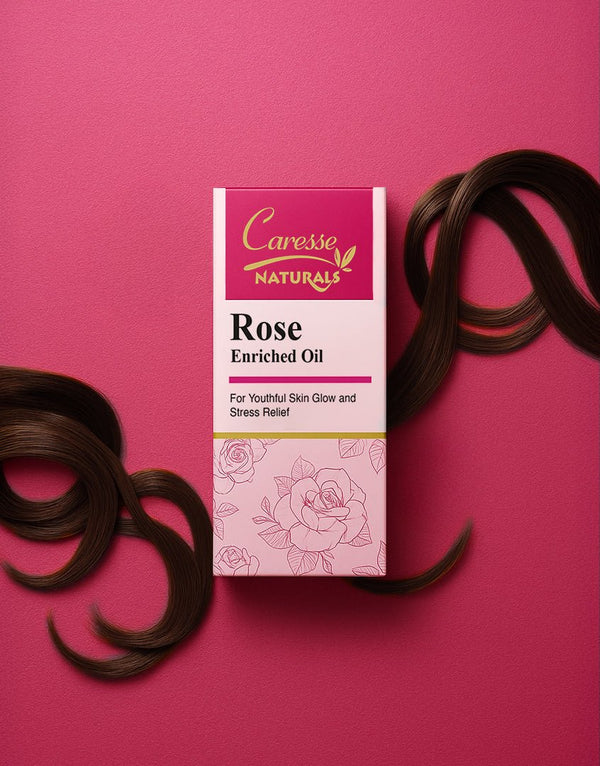 Best Caresse Rose Enriched Oil - 30 ml Online In Pakistan - Caresse