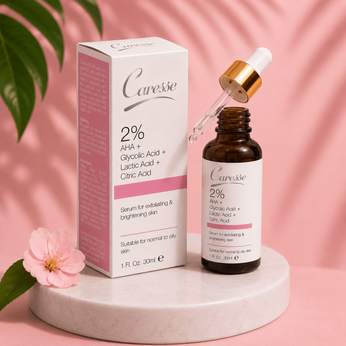 Best Caresse Serum AHA 2% - 30 Ml Online In Pakistan - Caresse