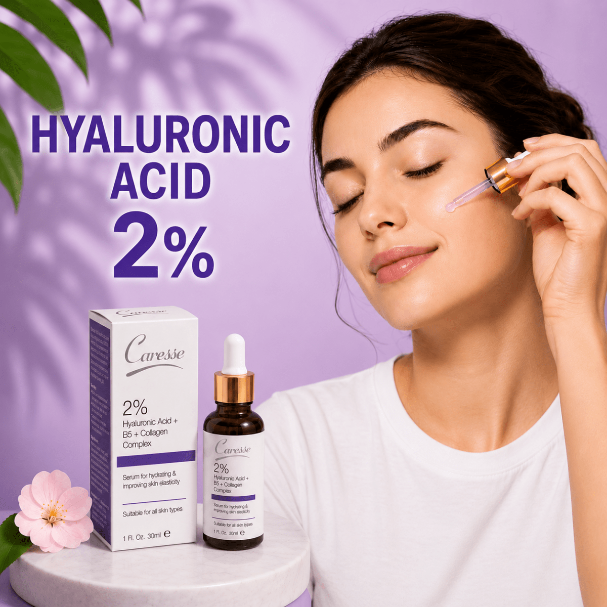 Best Caresse Serum Hyaluronic Acid 2% - 30 Ml Online In Pakistan - Caresse