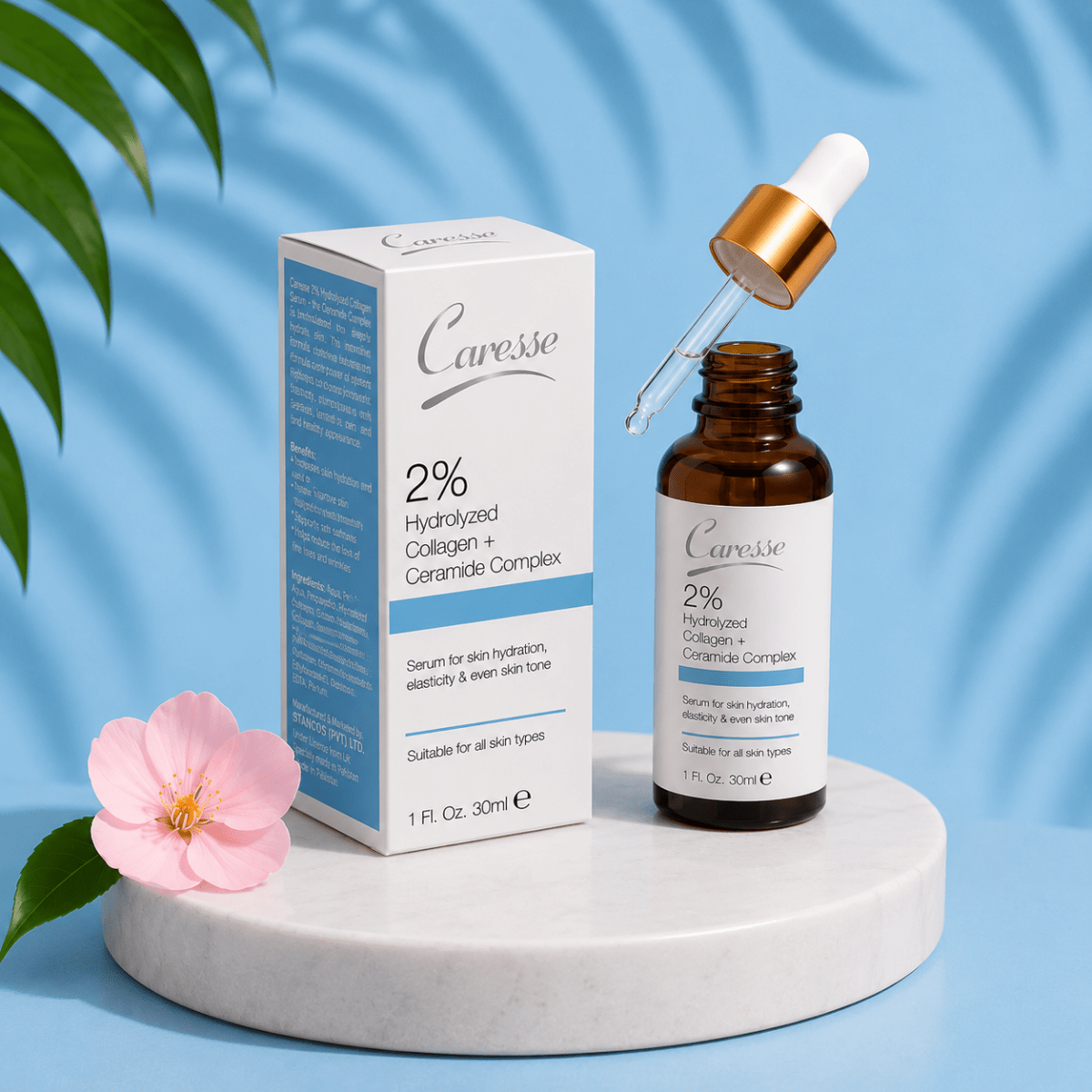 Best Caresse Serum Hydrolyzed Collagen 2% - 30 Ml Online In Pakistan - Caresse